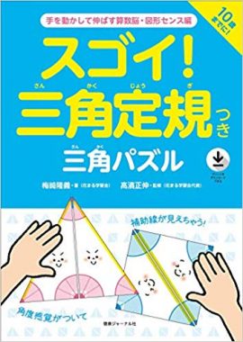 スゴイ 三角定規つき 三角パズル 手を動かして伸ばす算数脳 図形 スゴイ 三角定規つき 三角パズル 手を動かして伸ばす算数脳 図形
